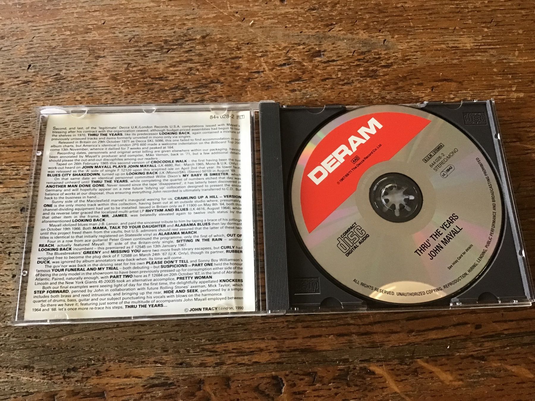 CDs: CD John Mayall – D'occasion à Fully par Ruby97 1