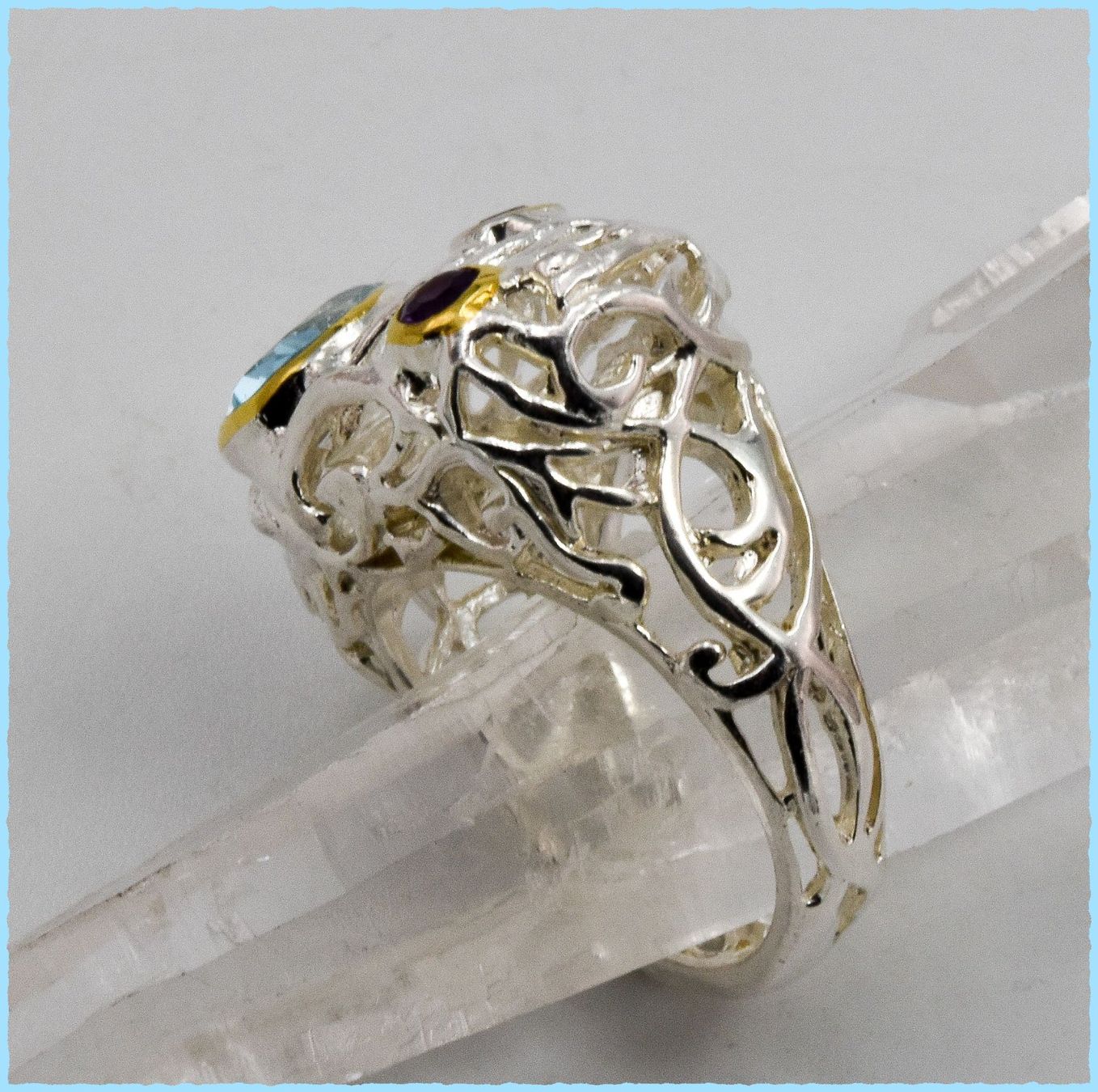 Anelli: ♛ Künstlerschmuck 925 Silberring – Nuovo e nell'imballaggio originale da Oberglatt ZH venduto da Hot-Spot 2
