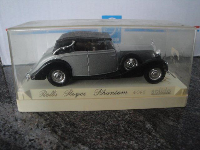 Miniature Solido N°40 – Rolls Royce 4077 – Voiture Collection (Occasion)