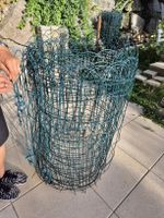Gartenzaun Maschendraht grün ca. 12 Meter