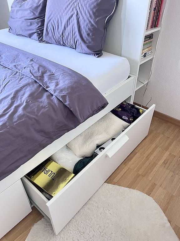 Ikea Letti: Bettgestell + Lattenrost 160x200 cm – Usato da Kloten venduto da ttuna 1
