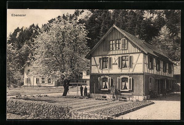 Cartoline postali: AK Rämismühle, Haus Ebenezer, 1917 – Usato da Berlin venduto da bartko-reher