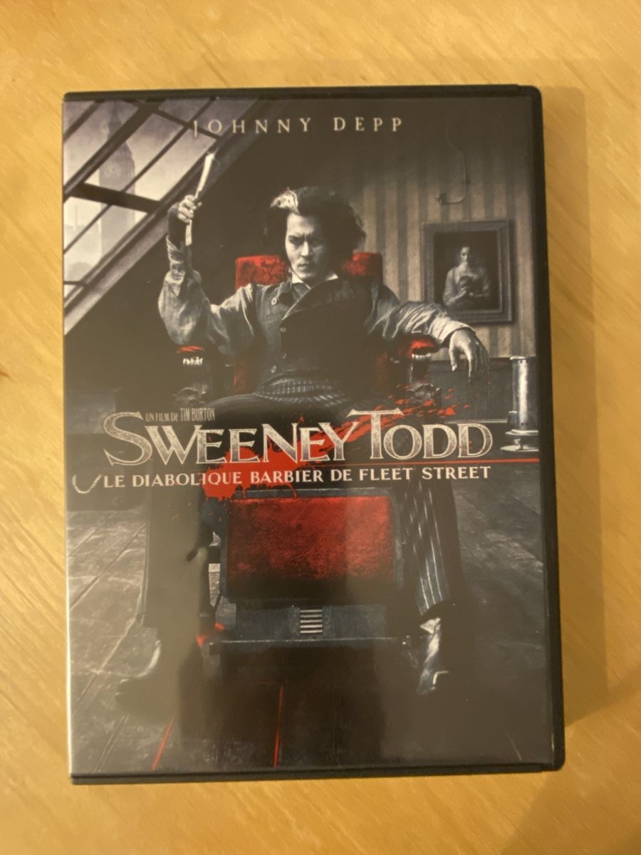 Tutti i DVDs: DVD Sweeney Todd, le diabolique barbier – Usato da Biel/Bienne venduto da mymou12