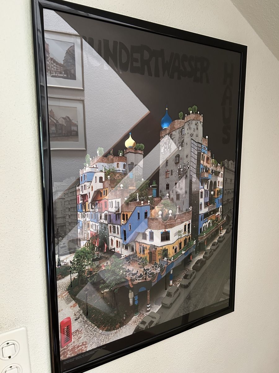 Foto & Immagini: Hundertwasser Postet gerahmt  – Nuovo (secondo la descrizione) da Rheinfelden venduto da chr_v8gd 1