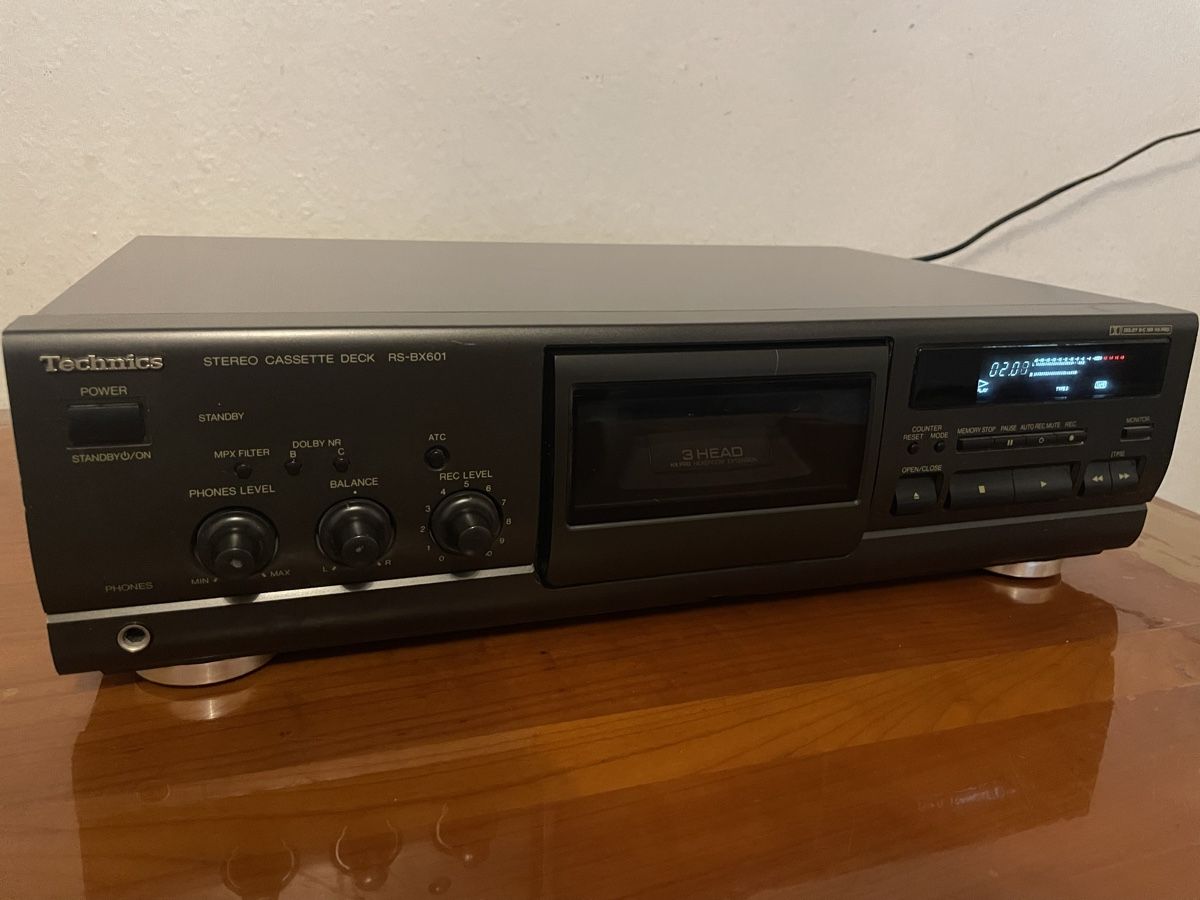 Technics Aufnahmegeräte: Technics RS-BX601 3 HEAD High End Kassettendeck – Gebraucht aus Zürich von semi16 1