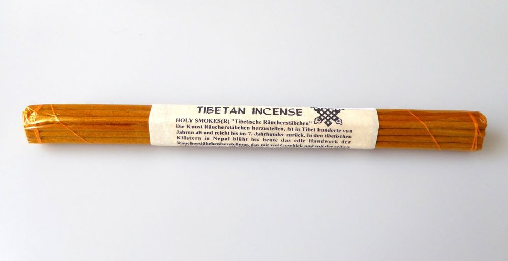 Berk Tibetische Räucherstäbchen – Sugandhawal & Sandelholz, 27 Stäbchen Mit Keramikhalter