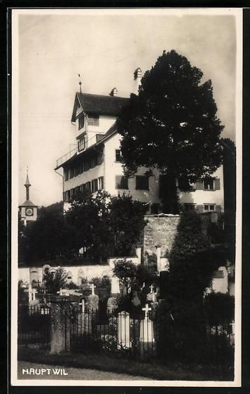 Cartes postales: AK Hauptwil, Partie am Friedhof – D'occasion à Berlin par bartko-reher