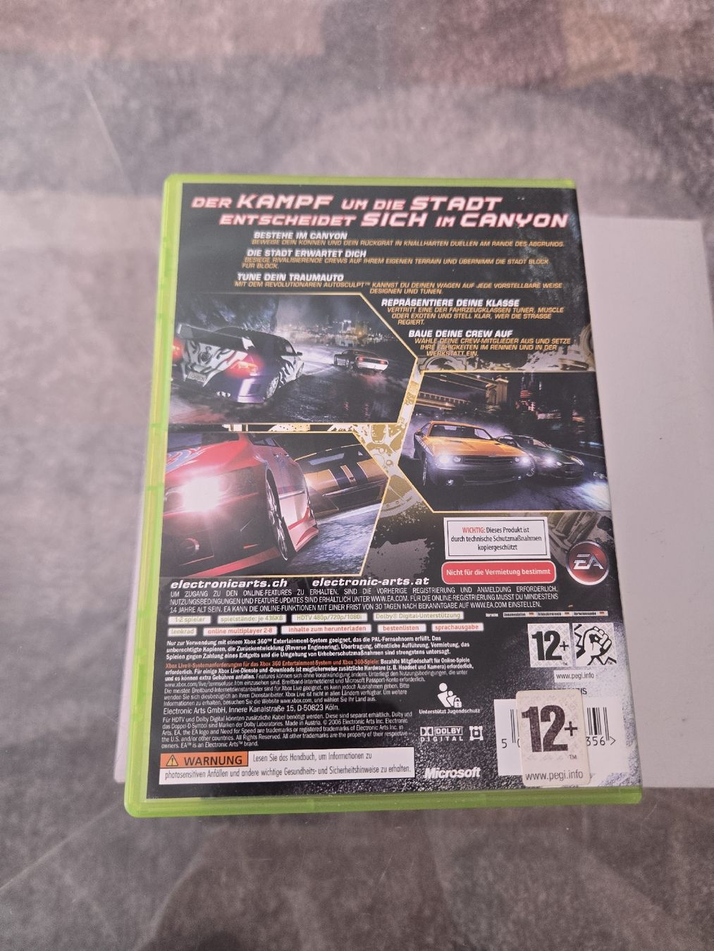 Spiele: Need For Speed Carbon Xbox 360 – Gebraucht aus Bussigny von Kfdlt 1