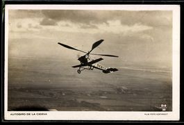 AK Autogiro de la Cierva, Hubschrauber