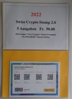 2022 Swiss Crypto Stamp 2.0 5 Ausg. ungeöffnet Zum Kaufpreis