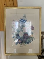 Blumenbild, S.J. Sedonite 1839, gerahmt, Zürich