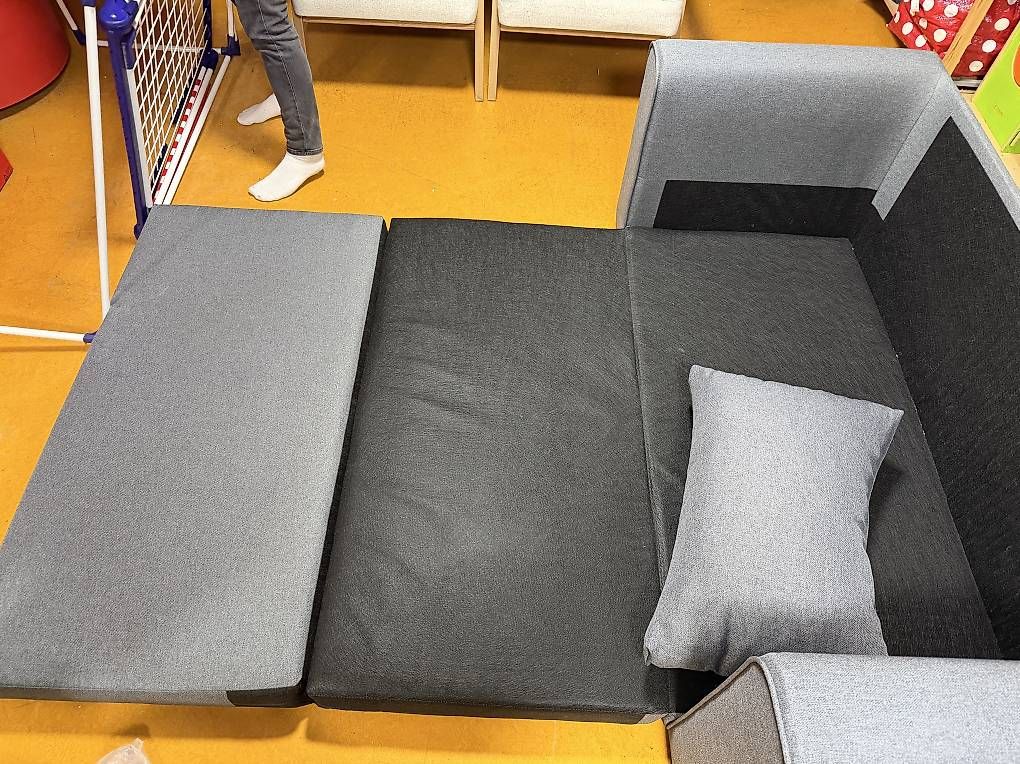 Divani: Graues Schlafsofa, ca. 158 cm – Usato da Chur venduto da van_6qs7 1