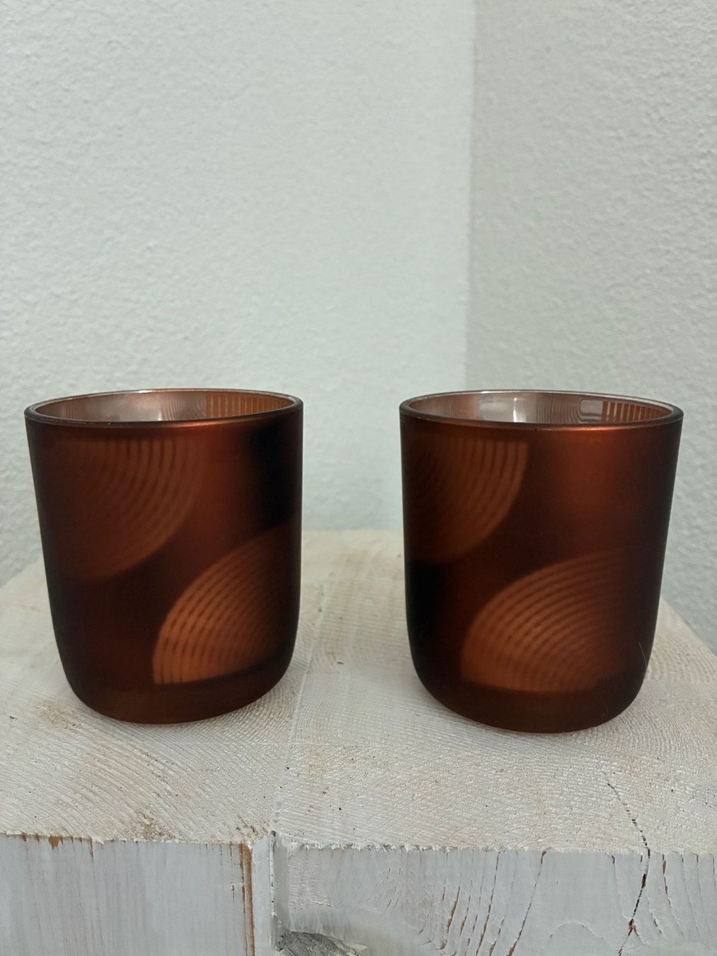 Kerzenständer: Glas- Windlicht im 2er Set von Leonardo 9cm – Neu (gemäss Beschreibung) aus Frick von sandra037