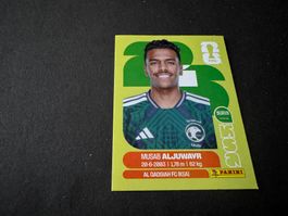 Panini Fifa Fussball WM Sticker 2026 Musab Aljuwairrar KSA 9
