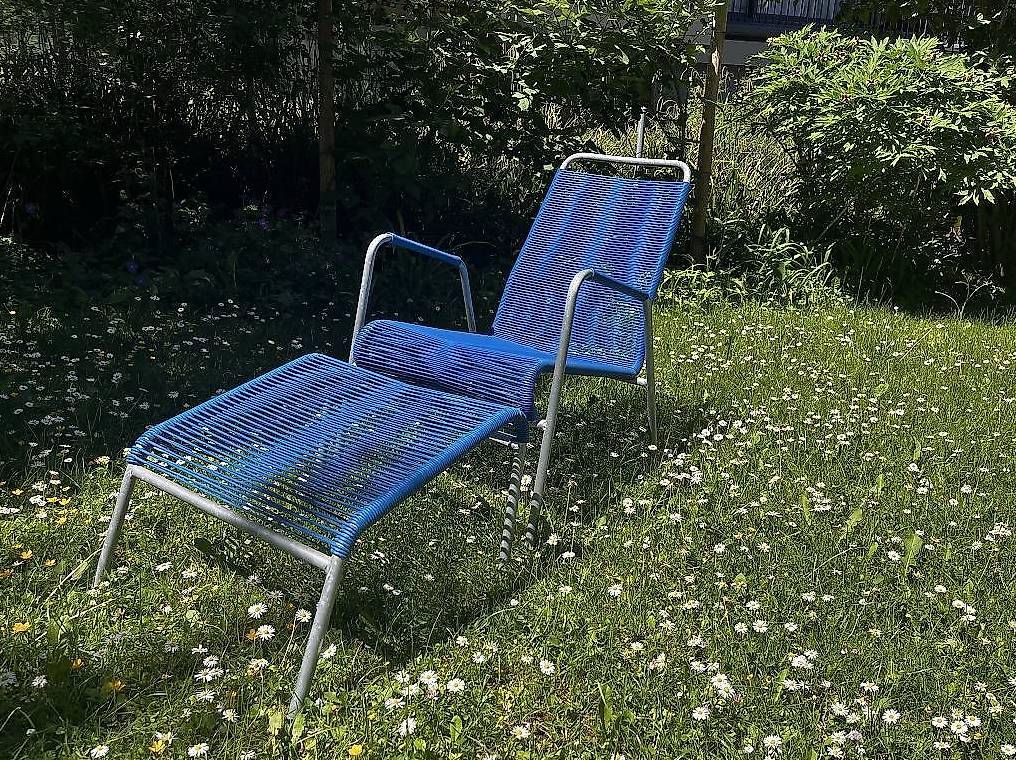 Liegen & Liegestühle: Spaghetti Lounger (mit Hocker) – Gebraucht aus Zürich von mcinq 1