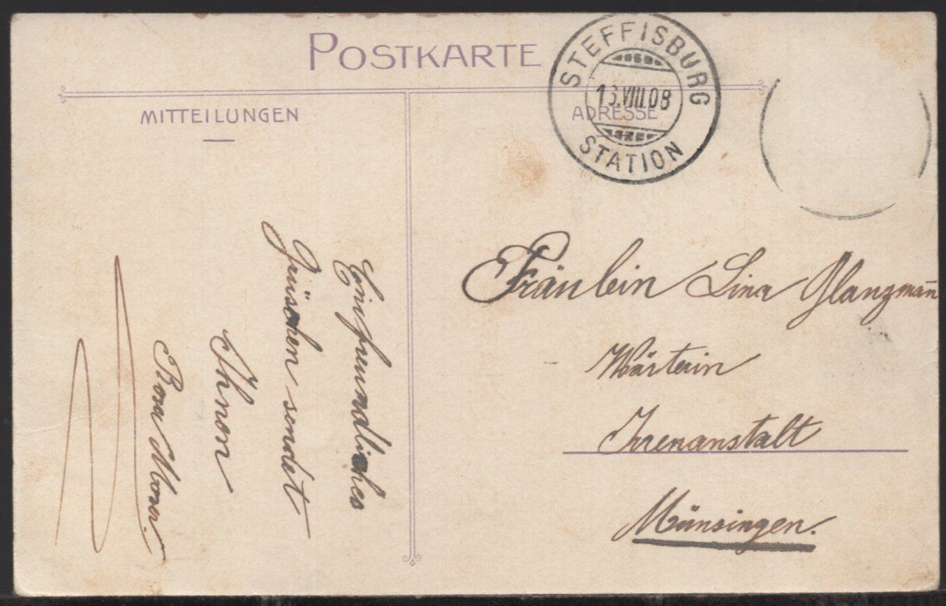Ansichtskarten: Grindelwald  1908 – Gebraucht aus Aarau von kufi44 1