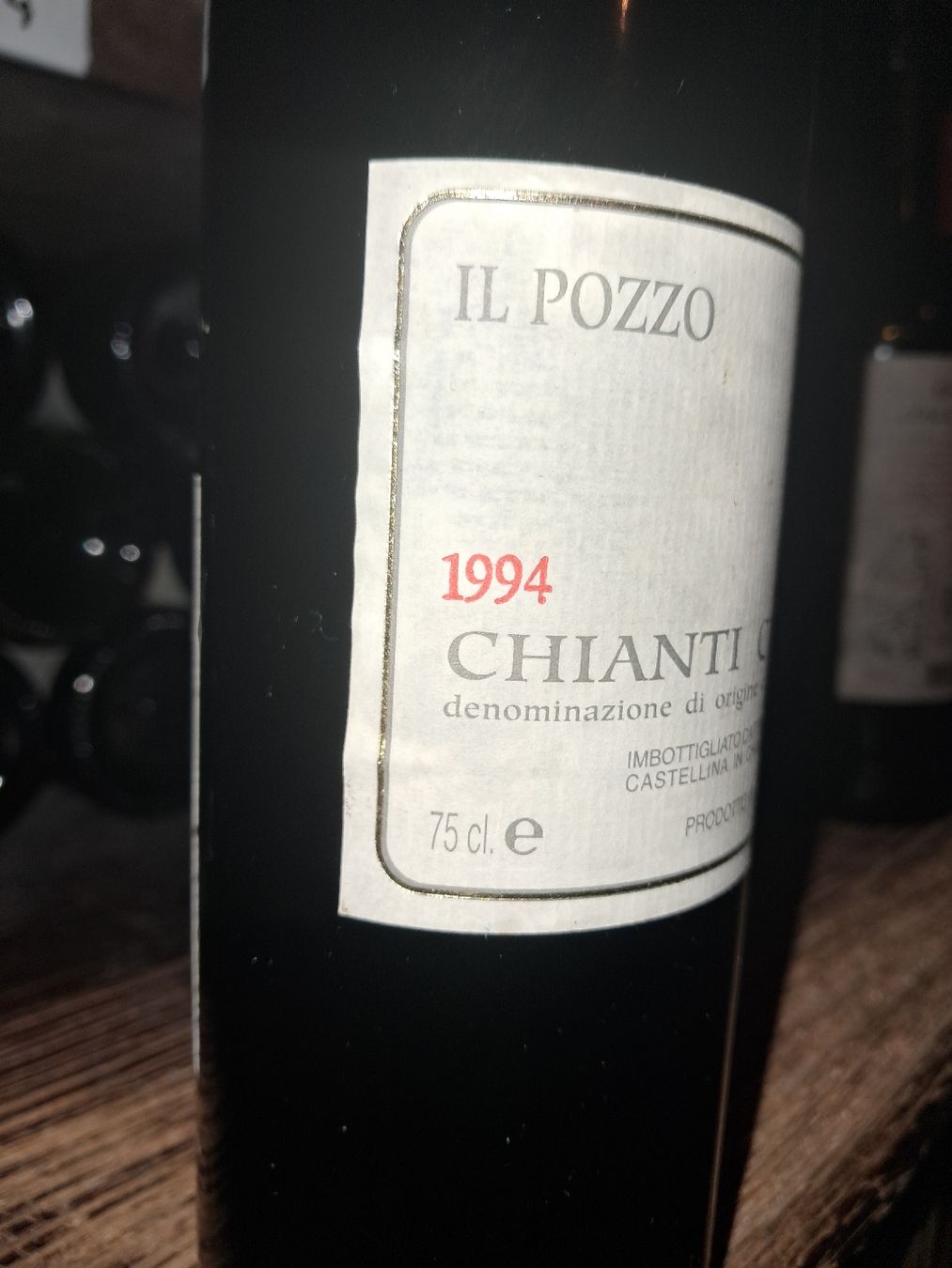 Vino: Il Pozzo Chianti Classico 1994 – Nuovo e nell'imballaggio originale da Le locle venduto da juliensaran 2