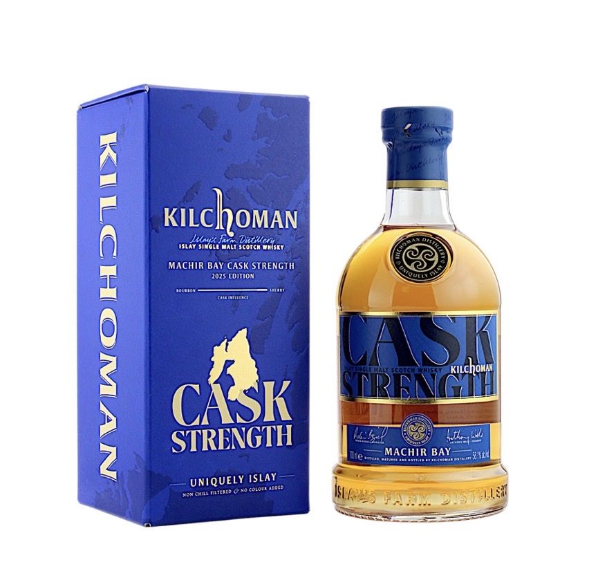 Kilchoman Bevande alcoliche: Kilchoman Machir Bay Cask Strength 2025 – Nuovo e nell'imballaggio originale da Wiesendangen venduto da whiskyandwine