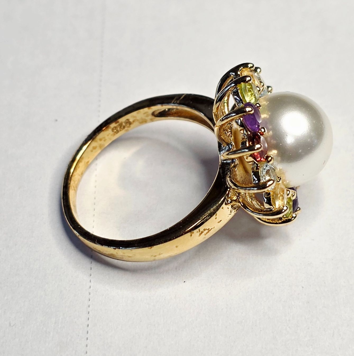 Bagues: Perle Multistone Fingerring – Neuf (Voir description) à Zürich par Benedikt21 8