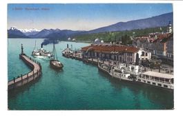 Rorschach (SG) Hafen - Dampfschiff - Raddampfer - 1929