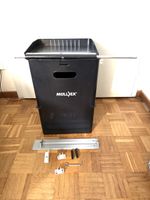 Abfalleimer Müllex Einbaumodell schwarz mit Montagezubehör
