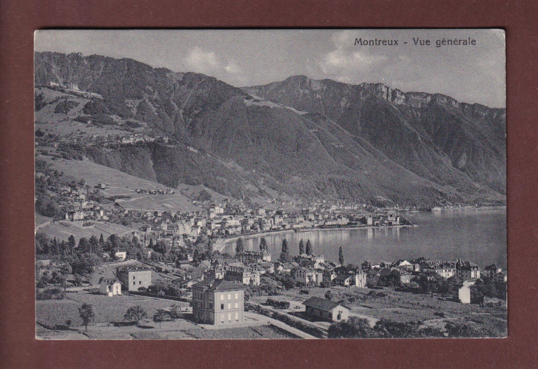 Cartoline postali: MONTREUX – Usato da Pully venduto da nicecards-shop