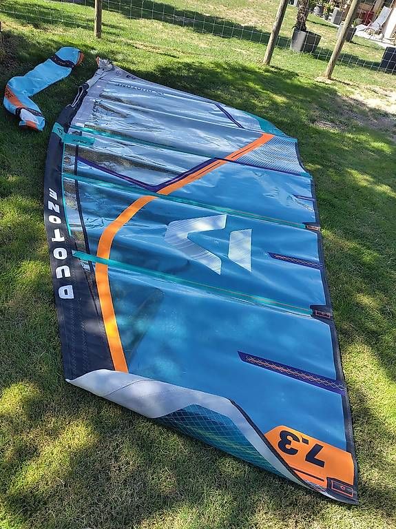 Duotone Surf: Windsurf Segel Duotone E-Pace 7,3 m2 – Usato da Elsau venduto da tafit01