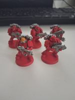 Figurines Warhammer 40k Space Marines x6 d’occasion