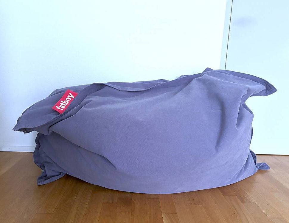 Fatboy Sitzsack Original, grau, Top Zustand! 2
