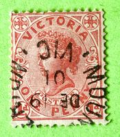 Briefmarken aus Australien Königin Victoria  gestempelt  