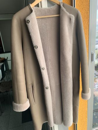 Lammfell Mantel, Yves Salomon Gr.38, wendbar, top Zustand