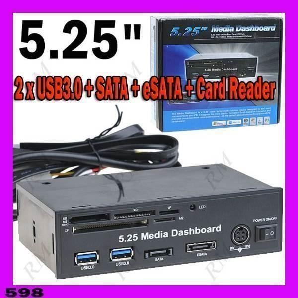 Hub & Switch: 5.2 5PCI-E to 2xUSB3.0+SATA+eSATA+Card Re – Nuovo e nell'imballaggio originale da Unterägeri venduto da RmOnline