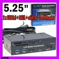 5.2 5PCI-E to 2xUSB3.0+SATA+eSATA+Card Re