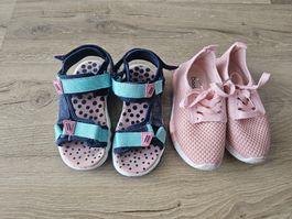 Kinderschuhe Paket: Sandalen Gr31 und Turnschuhe  Grösse 33