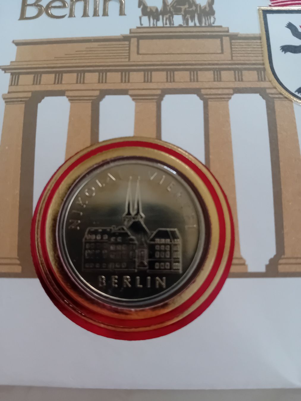 Tutti le monete: Muenzbrief Berlin 5 Mark 1987 – Nuovo (secondo la descrizione) da Muralto venduto da Alex1912 1