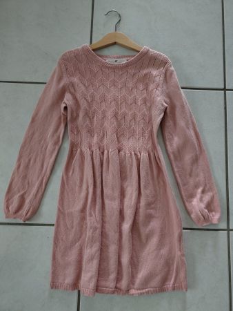Strick-Kleid 122/128