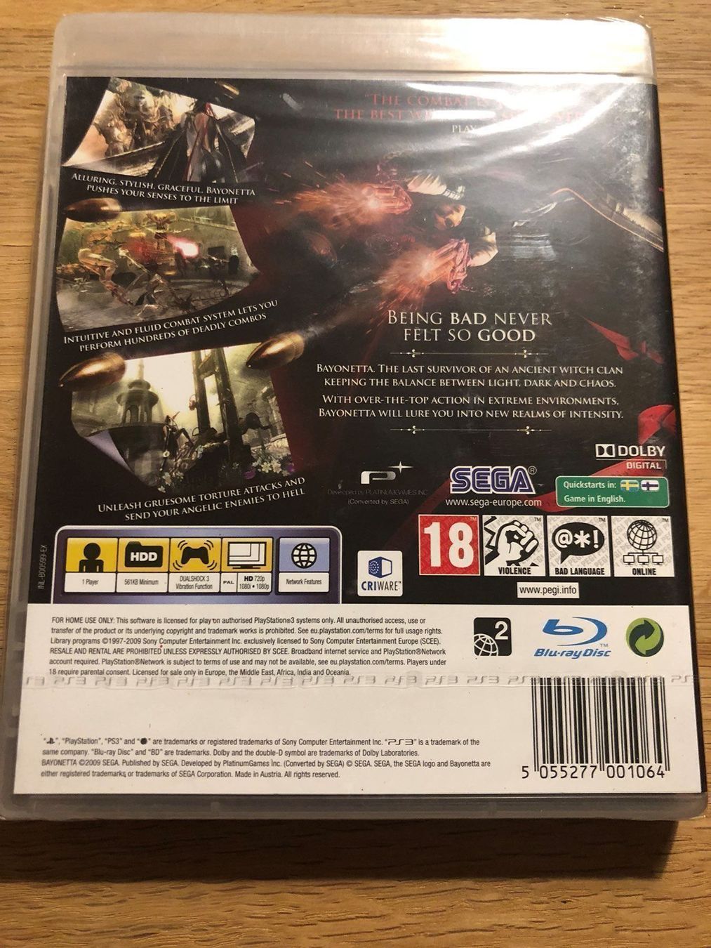 Sony Giochi: Bayonetta für Ps3 sealed – Nuovo (secondo la descrizione) da Kestenholz venduto da Inna09 1