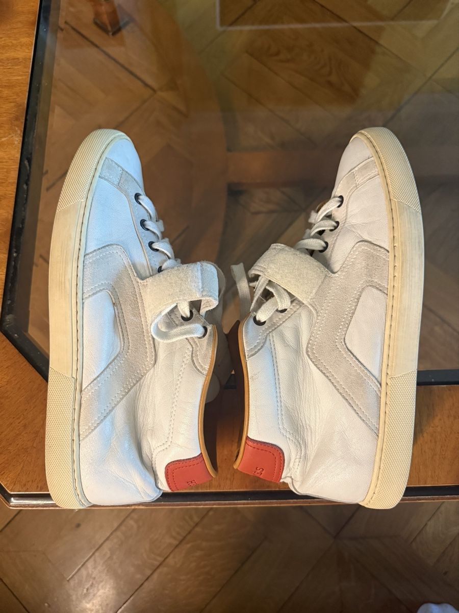 Hermès Scarpe da uomo: Vintage Hermes leather sneakers – Usato da Morges venduto da osc_klm9 3