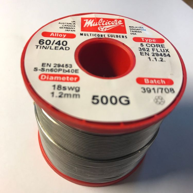 Löten Zinn Draht 0,3/0,4/0,5/0,6/0,8/1,0mm 60% Zin... – Viceal