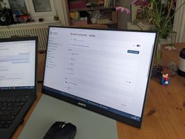 16" Monitor USB-C HDMI 1920×1200 ZenScreen Alternative