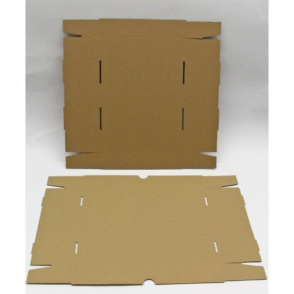 Cartoni: 50 Stulpschachteln, Karton, braun, DIN A4 – Nuovo e nell'imballaggio originale da Kägiswil venduto da nick333 1