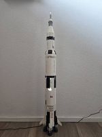 Fusée lego Saturne 5