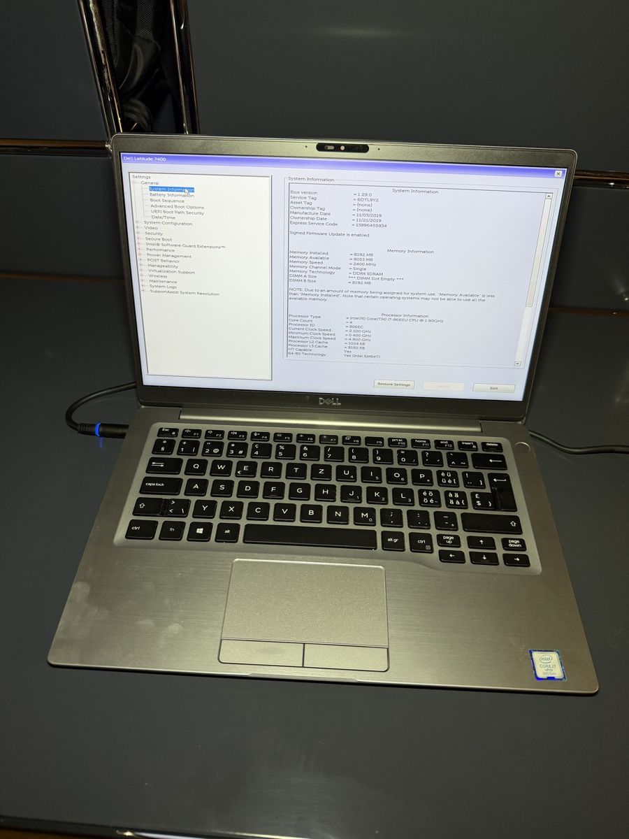Dell Notebooks: Dell Latitude 7400 Notebook Touchscreen, Docking Station  – Gebraucht aus Zürich von Zvijerka 5