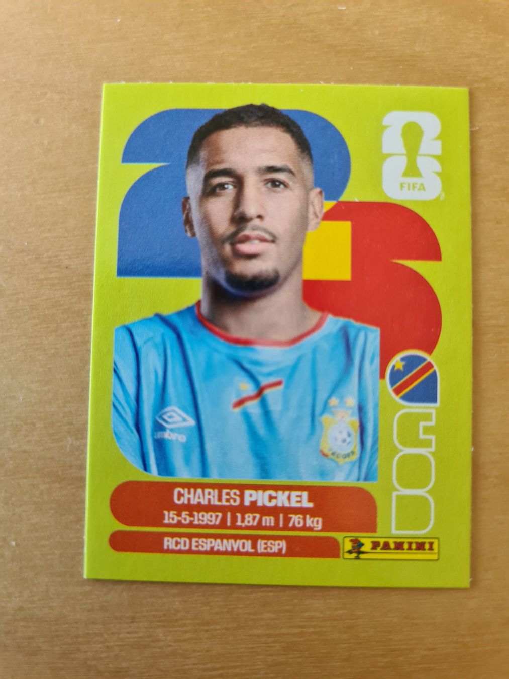 Panini Carte collezionabili: Panini Fifa World Cup 2026 Nr. COD 8 Charles Pickel – Nuovo (secondo la descrizione) da Oberwil BL venduto da Spieltopia