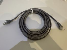 Netzwerkkabel 5m RJ45 Cat5e Kabel Gigabit LAN, fabrikneu