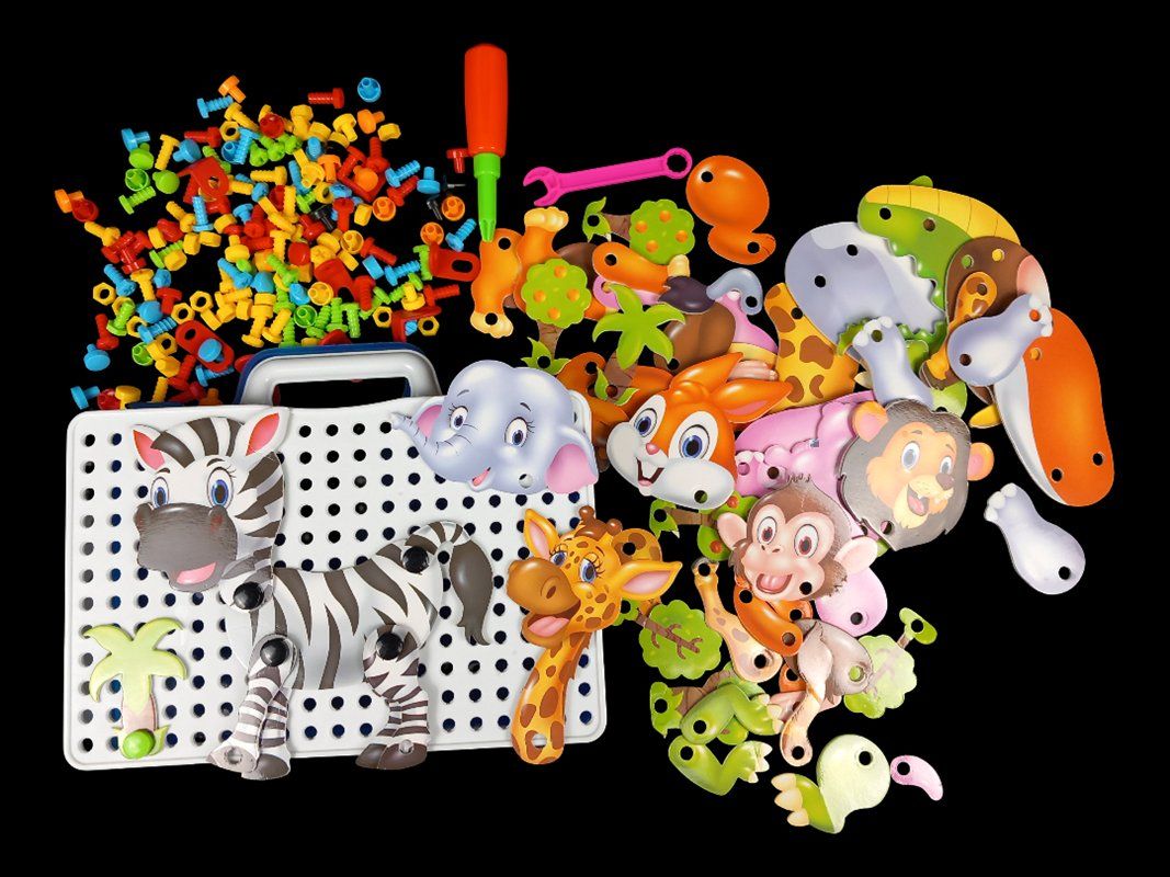 Giocattoli: Activity Board Mosaik-Steckspiel "Safari" – Usato da Hünenberg venduto da Restwert_Zug 1