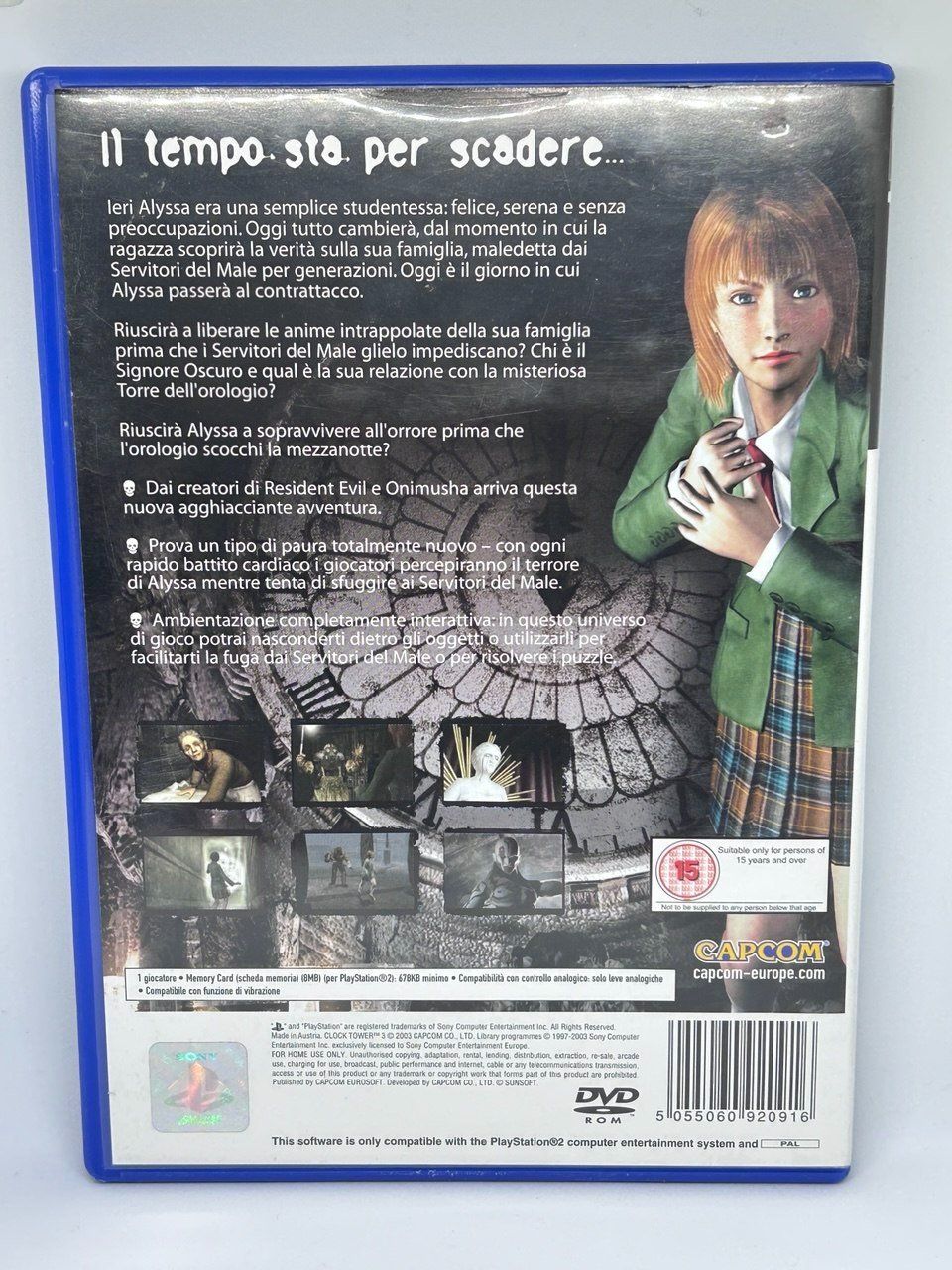 Sony Giochi: Clock Tower 3 per la console PlayStation 2 – Usato da Giubiasco venduto da LorisVale 1