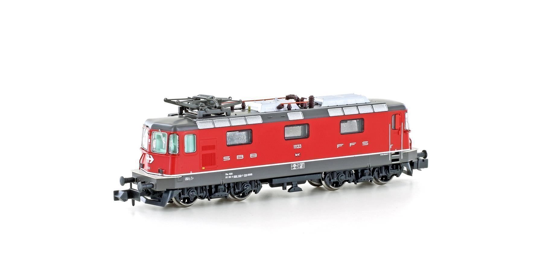 Hobbytrain Modellini di ferrovie: Hobbytrain 3026 Re4/4 Ex Swiss Express – Nuovo e nell'imballaggio originale da Hauterive NE venduto da eriamch