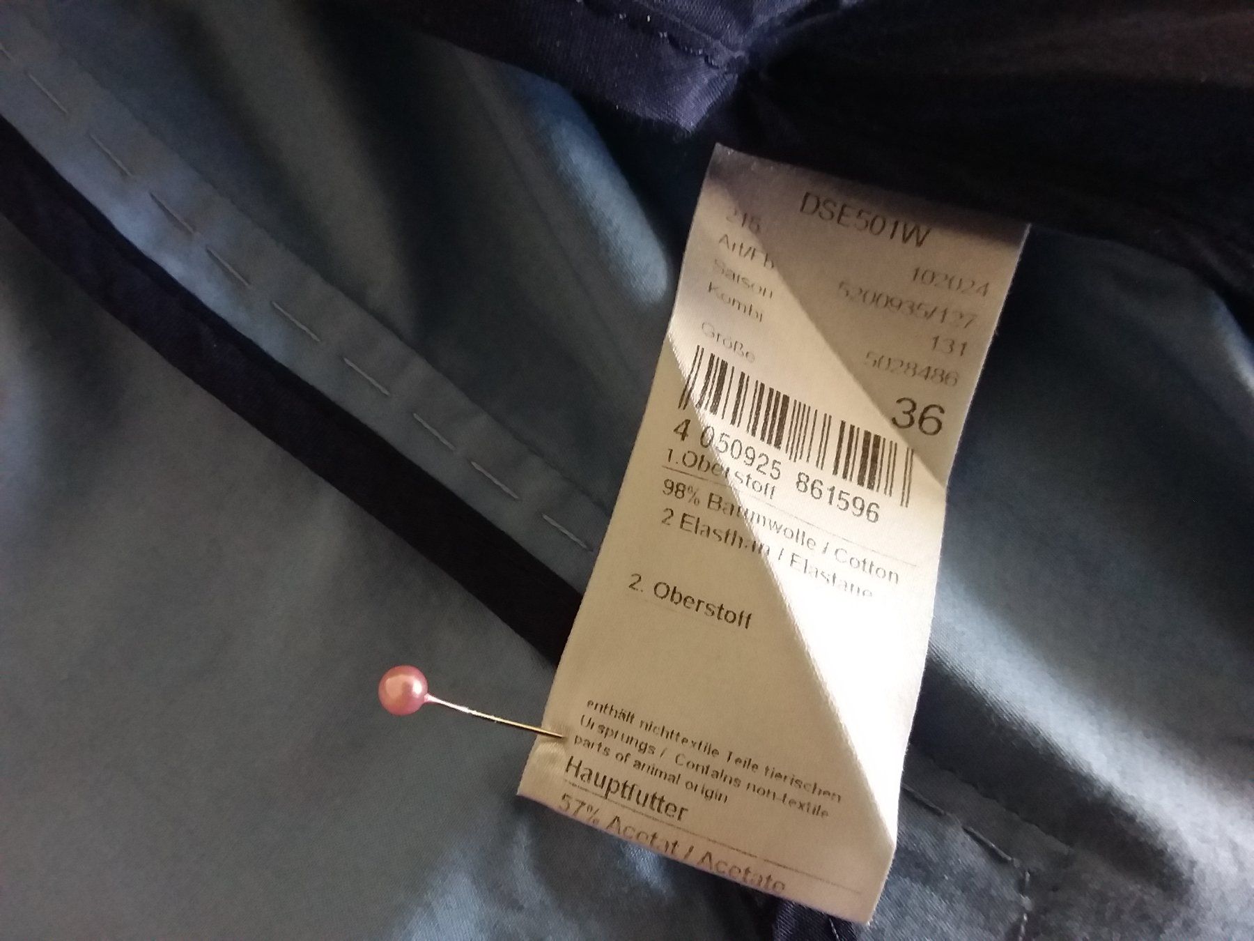 Windsor Giacche: WINDSOR Blazer Gr 36, Baumwolle – Usato da Immensee venduto da Btrutmann 2