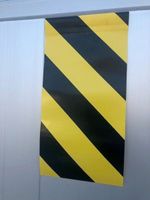 Warnflagge für Hebebühne rechts Wimpel